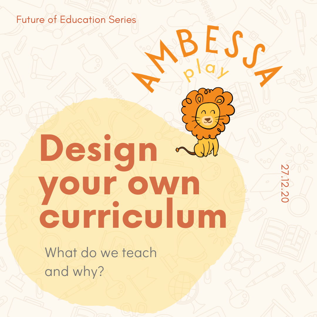Design your own curriculum