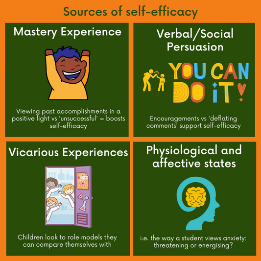 What is self-efficacy?